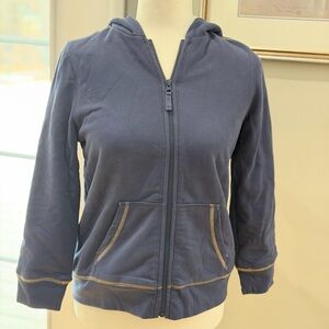 L.L.Bean Boys Full Zip Hoodie – Blue – Size M (10–12)